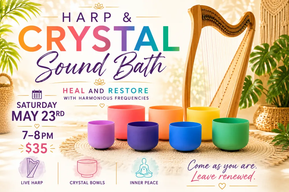 Harp & Crystal Sound Bath